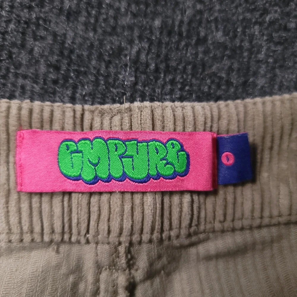 Empyre Womens‎ Tori Olive Green Corduroy Skate Pants Size 0 Classic Cotton